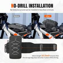 Off-Road Bike Frame Bag For Surron, With Flap Storage, Compatible With Surron Light Bee S/X X160 X260 Talaria Sting, Waterproof Motorcycle Accessory - Black - Black - View 5