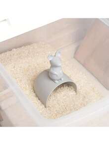 1PC Creative Noodle Spoon Kitchen Gadget, Multifunctional Rice Spoon Cartoon Mouse Rice Shovel Rice Spoon Small Grain Shovel Kitchen Tool Essential Kitchen Gadget Cartoon Plastic Rice Measuring Cup Cute Lucky Mouse Rice Spoon Multifunctional Long Handle Cute Flour Spoon Household Fruit Powder Baking Spoon Digging Rice Rice Flour Measuring Spoon Measuring Cup - Multicolor - View 2