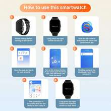 SIMSONLAB 1pc 1.83-Inch Silicone Watch Band, Steel Smart Watch Strap, Wireless Calling, Unisex Fashion Sports Smart Watch, Compatible With Android And IOS