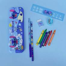 Stitch Mini Highlighter, Single-Ended, 6 Colors, (Authorized), Highlighter, Highlighter Pens, Highlighter For School, Highlighter For Classroom, Highlighter For Office - Multicolor - View 5