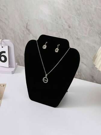 1/3/5件装珠宝展示架，珠宝柜台展示架，人像造型，项链吊坠耳环展示架，塔式珠宝架，适用于项链、吊坠、耳环，返校季必备