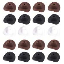 7/9pcs Cowboy Hat Silicone Beads - 21mm Mini Cute Beads With 3 Solid Colors & Mixed Set Options, Fashion Decorative Craft Supplies For DIY Jewelry Making Kit - Unisex For Students, Office Workers, Crafters & Gift Buyers, Perfect For Necklaces, Bracelets, Keychains, ID Badge Lanyards & Pen Beads - Cowboy Hat - View 3