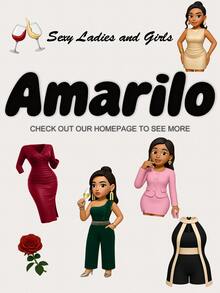 Vestido de manga larga con cuello asimétrico elegante de Amarilo para primavera - Azul Marino - Ver 7