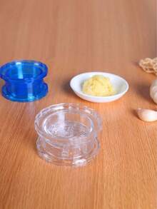 Garlic Crusher Tool, Manual Garlic Mincer Press, Non-Slip Garlic Mincer Garlic Peeler, Handheld Garlic Press For Home Kitchen, Kitchen Gadget Garlic Presses For Mincing Garlic, Onions, Fruits, Salad, Vegetables (Random Color And Style) - Multicolor - View 10