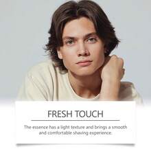 Sérum para después del afeitado para hombre: Un sérum hidratante, confortable y refrescante para el cuidado de la piel después del afeitado.-Envío gratis|navidad|regalos navideños|regalitos navideños|skin care coreano|regalos para hombre|regalo para mujer|set de regalo - Blanco - Ver 4