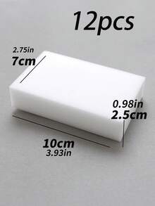 2/3/4/6/12/24pcs Disposable Sneaker Cleaning Sponge Pads, Magic Eraser For Shoes, Portable Wet Wipe For Shoe Cleaning And Care (Needs To Be Soaked In Water Before Use)