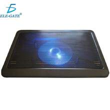 Almohadilla de enfriamiento para portátil de aluminio con 1 ventilador, soporte de voltaje USB, función de plegado de metal, stock disponible - 1 - Ver 6