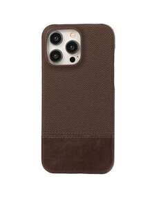 Capa De Celular De Luxo, Compatível Com Iphone 17, Air, 16, 15, 14, 13, 12, Pro Max E Plus, Com Parte Traseira Macia Para Uso Profissional. - Marrom Chocolate - Ver 4
