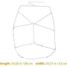 Women's Body Chain Rhinestone Elegant Chain Accessory - 預設 - 查看 2