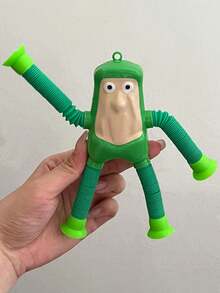 【山海神兽】多功能弹力减压玩具，卡通伸缩吸盘玩具，创意解压神器，可弯曲变形