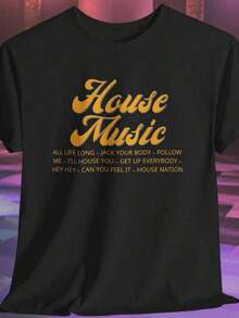 House Wife Dom Dolla John Summit Tee _ DJ Music Lover Shirt _ Electronic Dance Music Apparel HouseValentine's Day T-Shirts - Black 9 - 查看 1