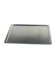 具有天然飾面的鋁合金曲奇/蛋糕烘焙盤 - 銀色 - 查看 10