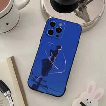 B-Bleach Anime K-Kuchiki Byakuya Phone Case Silicone Soft  Compatible With  17 16 15 14 13 12 11 XS Plus Pro Max Plus Cover Compatible With  17 Pro Case,  17 Pro Max Case,  17 Case,  16 Pro Case - z4 - 查看 7