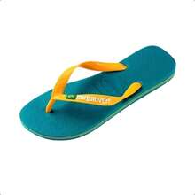 Havaianas Flip-Flops With Brazil Logo. - 綠色 - 查看 3