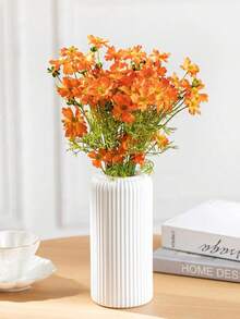 1 bình hoa nhựa, bình cắm hoa giả, bình trang trí hoa khô giả, bình cắm hoa nghệ thuật, trang trí nhà cửa theo phong cách tối giản hiện đại, trang trí bàn, quà tặng ngày Valentine, sinh nhật, trang trí phòng lễ tốt nghiệp, bình thủy tinh. - màu đen - Xem 10