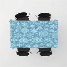 1件现代简约风格桌布/餐巾，优雅现代设计，防水可洗涤纶面料，米色，适合餐厅餐桌装饰，耐用涤纶纤维面料。