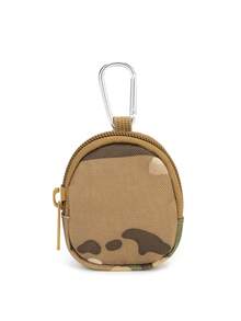 1pc Tactical Mini Portable Pouch Round Wear-Resistant Small Wallet Outdoor Small Storage Bag For Women For Men Money Wallet Mini Wallet Purse Wallet Wallet Keychain Travel Wallet Coin Wallet Purses For Woman Wallet For Ladies - Multicolor - View 12