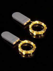 أضواء سلك نحاسي LED بطول 100 سم، أضواء زهور متعددة الوظائف وملونة إبداعية جديدة لتزيين الكيك والستائر والأعياد والديكور الفلورسنت