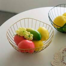 Giỏ đựng trái cây bằng kim loại hai lớp phong cách cổ điển - Giỏ đựng đồ nhiều lớp dung tích lớn, thiết kế vuông vắn, chắc chắn và bền bỉ, trang trí nhà bếp và phòng ăn, giá đựng trái cây thẩm mỹ hiện đại, sắp xếp trái cây, đồ dùng, khăn ăn, cấu trúc nhiều lớp - Nhiều màu - Xem 7