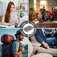 Pill Organizer Medicine Organizer Travel Essentials - Travel Pill Case With Labels, Large Daily Medicine Dispenser - 無色 - 查看 8