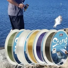 FTK 1pc Ice Fishing Nylon Line 0.08MM-0.25MM 2.9-12.5LB 1.3kg-5.7kg Fishing Line Peche Accessories Fishing Line Sizes