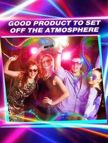 Rechargeable LED Fiber Optic Whip - 7 Light Effects, 36 Modes, 360° Swivel Super Bright | Concert Dance/Belly Dance, Raves/Parties/EDM, Birthday Valentine's Gift - 發光鞭子 - 查看 6