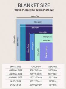 1pc Throw Blanket, Bedding, Cozy And Warm Blanket, Lightweight Soft And Comfortable, Solid Color Series, Minimalist And Stylish Design, Suitable For Sofa, Bedroom, Living Room, All-Around Comfort, Travel Use, Nap Blanket, Reference Size Image, Multiple Sizes Available, Machine Washable, Back To School Season, Fall Decor, Autumn Decor, Christmas Decoration, Room Decor - 灰色 - 查看 3