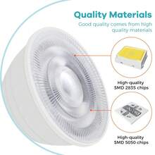 RGB智能灯泡，带遥控器，可调光LED，220V/110V，室内E27/E26灯头，彩色变色嵌入式吸顶灯/吊灯灯泡，E14灯头，客厅卧室背光灯，亮度可调，多色氛围灯，GU10灯头，嘉年华聚光灯，4种动态模式，GU5.3灯头，音乐节、KTV、派对、酒吧，MR16灯头，电竞节，15色氛围装饰照明（RGB暖白光）/（RGB冷白光），透明/乳白色灯罩 - RGB LED Bulb with Remote-Dimmable - 查看 9