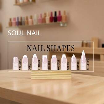 Nail Art Acrylic Nail Art Display Board, Work Rack, Nail Piece Display, Storage Tools, Wearing Nail Art Display Board