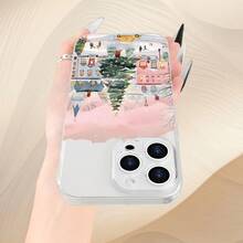 Funda de Teléfono Única Funda de teléfono: Patrón de Ciudad Navideña  de Moda Otoñal Unisex Transparente Suave Antigolpes Nueva Funda de Teléfono para Apple  17/17 Air/17 Pro/16E/16/16 Pro/16 Plus/16 Pro Max/15/15 Plus/15 Pro/15 Pro Max/14/14 Plus/14 Pro/14 Pro Max/13/13/13 Pro/13 Pro Ajuste Delgado para Uso Diario - 1 pieza - Ver 9