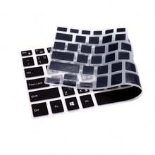 1个黑色英文硅胶键盘膜，适用于戴尔14英寸5481/5482/5485/5491/13英寸5368/5378/5370/5379/7386/7373/7375/7368/7378/7380/15.6英寸笔记本电脑，以及戴尔Inspiron 15英寸5568/5578/5579/5585/7570/7573/7569/7579/7580/7586笔记本电脑，防尘键盘保护膜。 - 通用版 - 查看 5