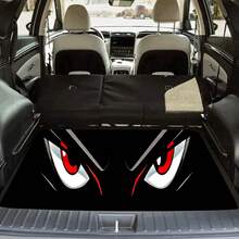 1pc Eye-Catching Car Trunk Mat - Durable Polyester Floor Liner, & Practical For Daily Travel, Loading, And Secure Cargo Storage, Vehicle Interior Accessory