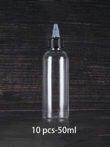 10PCS Clear Plastic Squeeze Dispenser Bottles,Pointed-Nose Cap Dropper Bottle, PET Oil Dropper Bottles With Twist Top Cap - Leak-Proof, Portable Travel Bottles, Pointed Gel Bottle Squeeze Drop Bottle Clear Plastic Bottle,Tattoo Supplies, For Liquids Inks Oils Arts And Crafts Clear,Travel Accessories,Travel Essentials - Multicolor - View 13