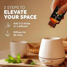 Pure Essential Oil For Diffusers,Skincare, Relaxation, Yoga, And Meditation,Home Care, Candle &Soap Making Scents, Fragrance, Aromatherapy, Humidifiers, Gifts, Home, Air Freshening ,Laundry, 100% Natural,10ml ,(Agarwood,Sandalwood,Peppermint, Tea Tree, Orange, LemonGrass,Lavender,Citronella,Amber,Coffee,Yougu,Ocean,Freesia) - Multi Scents - View 2