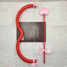 2pcs/Set,Cupid Party Costume Set , Outfit With Bow , Arrow , Perfect For Valentine's Day , Thanksgiving , Proposals , Weddings , Photobooth Props , Valentine's Party - Multicolor - View 12