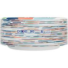 Dixie Large Paper Plates,Microwave Safety & Soak Proof For Heavy, Messy Meals,Cut Resistant & Extra Strong For Parties, Barbecues & Picnics,Perfect For Holiday Dinners, Outdoor Events & Easy Cleanup,90/172 Count - 藍色 - 查看 10