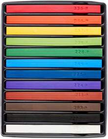 Prismacolor Premier NuPastel Barras de Color Pastel Firme, Paquete de 12 - 12 Unidad (Paquete de 1) - Ver 3