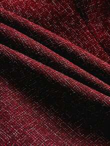 Men's Fashionable Shiny Spiked Collar Suit Jacket - Red - View 2