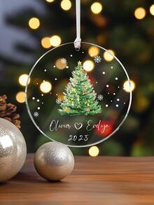 Personalised Christmas Tree Decoration, , Custom Gift, Christmas Ornaments,Personalized Tree Ornaments, Custom Name Ornament, First Christmas Ornament, , Christmas Gift,Personalized First Christmas Wedding Keepsake Custom Wedding Gift Newlywed Christmas Gift