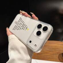 Funda de Teléfono Única Versículo Bíblico Árbol de Navidad Funda Transparente para iPhone 17 Pro Max Air 16 11 15 14 13 12 Pro Max Plus Cubierta Cristiana Transparente para Teléfono Móvil Regalos Ajuste Delgado para Uso Diario - 1 pieza - Ver 2