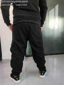 2 piezas Pantalones cargo casuales y versátiles para hombres - Multicolor - Ver 5