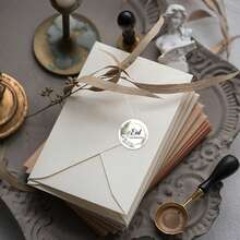 240个开斋节花环圆形贴纸，适用于斋月节派对礼品包装 - 彩色 - 查看 7