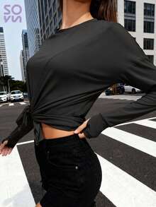 Soyun 女士宽松瑜伽服分体修身轻便适合户外活动旅行健身房跑步训练