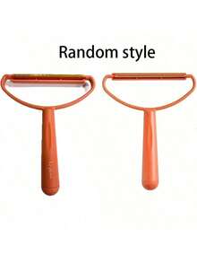 1pc Double-Sided Pet Hair Remover Brush, Easily Removes Pet Hair - Portable Professional Pet Hair Removal Tool, Strong Hair Removal For Carpets, Car Mats, Blankets, Clothes, Furniture, Quick Deep Cleaning, Easy To Clean Hair Scraper, Ideal Choice For Pet Owners