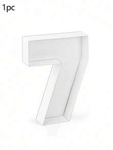 1pc 0-9 Numeric Shaped Tray, Numeric Dessert Tray, DIY Food Tray, 0-9 Fruit Cookie Candy Filling Box, Cupcake Display Stand, Suitable For Wedding Anniversary, Birthday, Graduation, Birthday Party, Family Gathering, Bridal Shower, Handmade - Multicolor - View 21