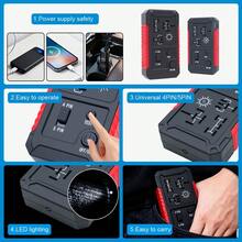 LED Indicator Type C Port Car Relay Tester 12V Circuit Tester Automotive Electronic Relay Tester LED Lighting Car Battery Checker