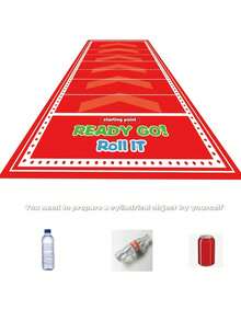 1 Piece Roll Scoring Game: Creative Activity Game For Drinking And Sports Parties, Ideal Gift For Proposals, Car Parties, Made Of Polyester - Multicolor - View 5