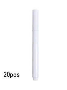 3 件/5 件/12 件白色液体粉笔可擦笔记号笔适用于玻璃窗电子黑板黑板窗返校