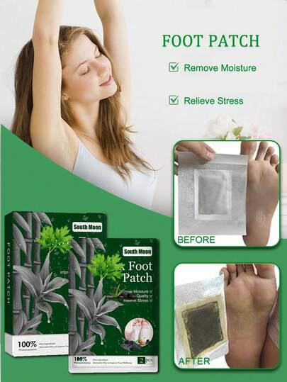 2/10/20/30/40/50片装足贴，天然草本深层清洁足贴。天然草本配方温和呵护双足，带来独特舒适感，促进血液循环，放松身心，缓解疲劳，去除多余水分，驱寒保暖。