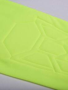 2pcs/Set Soccer Goalkeeper Jersey With Elbow Pads, Suitable For Running, Training, Matches, Long Sleeve Breathable Quick-Dry T-Shirt + Goalkeeper Pants With Protective Elastic Waist Pants - Green - View 6